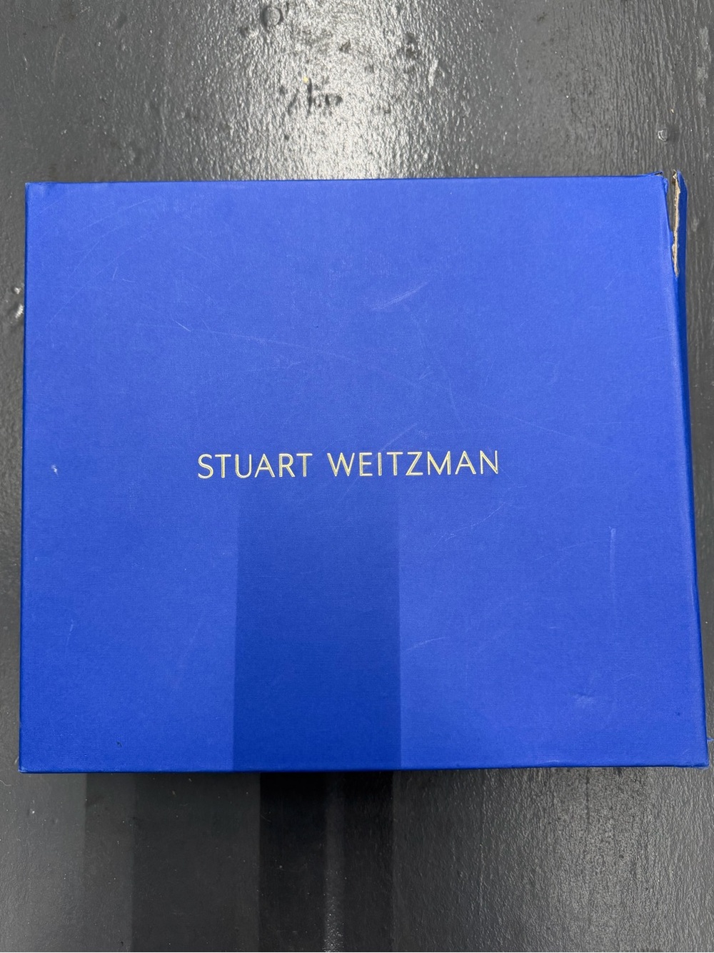 Stuart Weitzman Blue Shoe Box